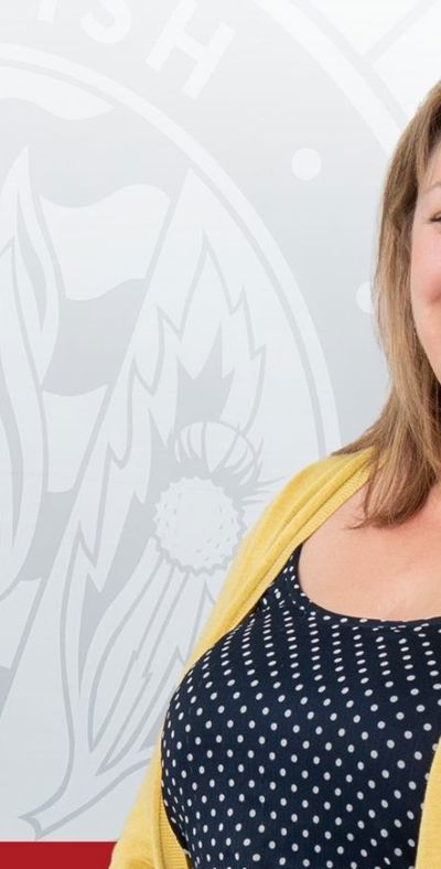 A photograph of Mhairi Wylie the new Chair of the Scottish Fire and Rescue Service Board from 31 January 2026