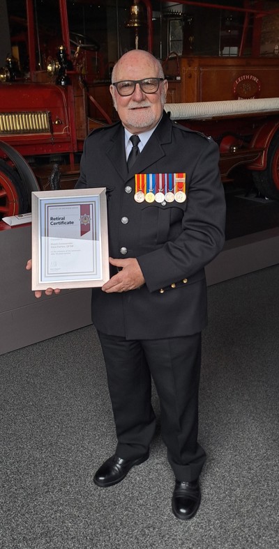 Watch Commander Dave Farries