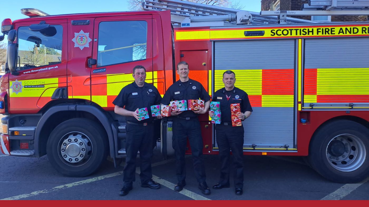 Crews at Coatbridge Community Fire Station